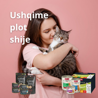 Ushqim i lëngëshëm për mace, për mace adulte, në formë filete, Vom Feinsten, 8 x 85 gr.