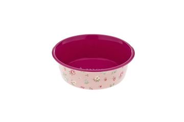 Enë ushqimi për qen dhe mace, Ferribiella Pink, Flower