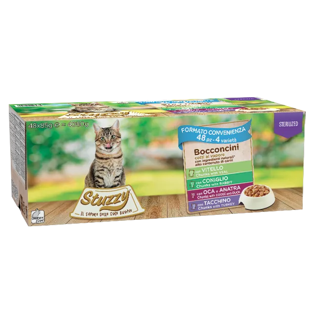 Multipack Stuzzy me disa shije, 48 x 85 gr. (48pcs)