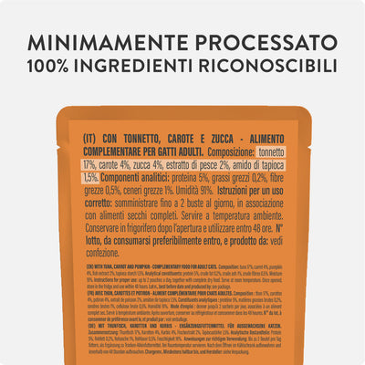 Sup me tuna, karrot dhe kungull, Schesir Soup, 40 gr.