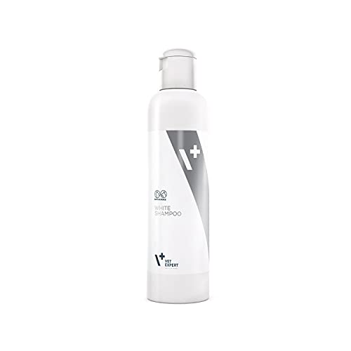 Shampo për qen dhe mace me gëzof të bardhë, White Coat Vetexpert 250ml