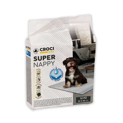 Pelena për qen dhe mace, puppy pads, Croci, 60 x 40 cm, 10 pcs
