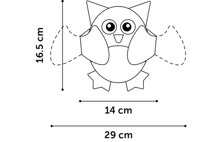 Lodër plush, Owl, Flamingo
