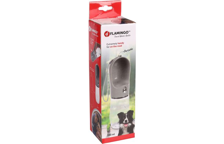 Shishe uji portative, Portable Water Dispenser, 7,7x7,3x25CM flamingo
