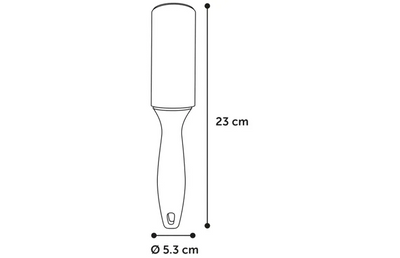 Largues i qimeve, Hair Remover Roller,23cm L x 5.3cm W x 5.3cm H, Flamingo, 1 pcs