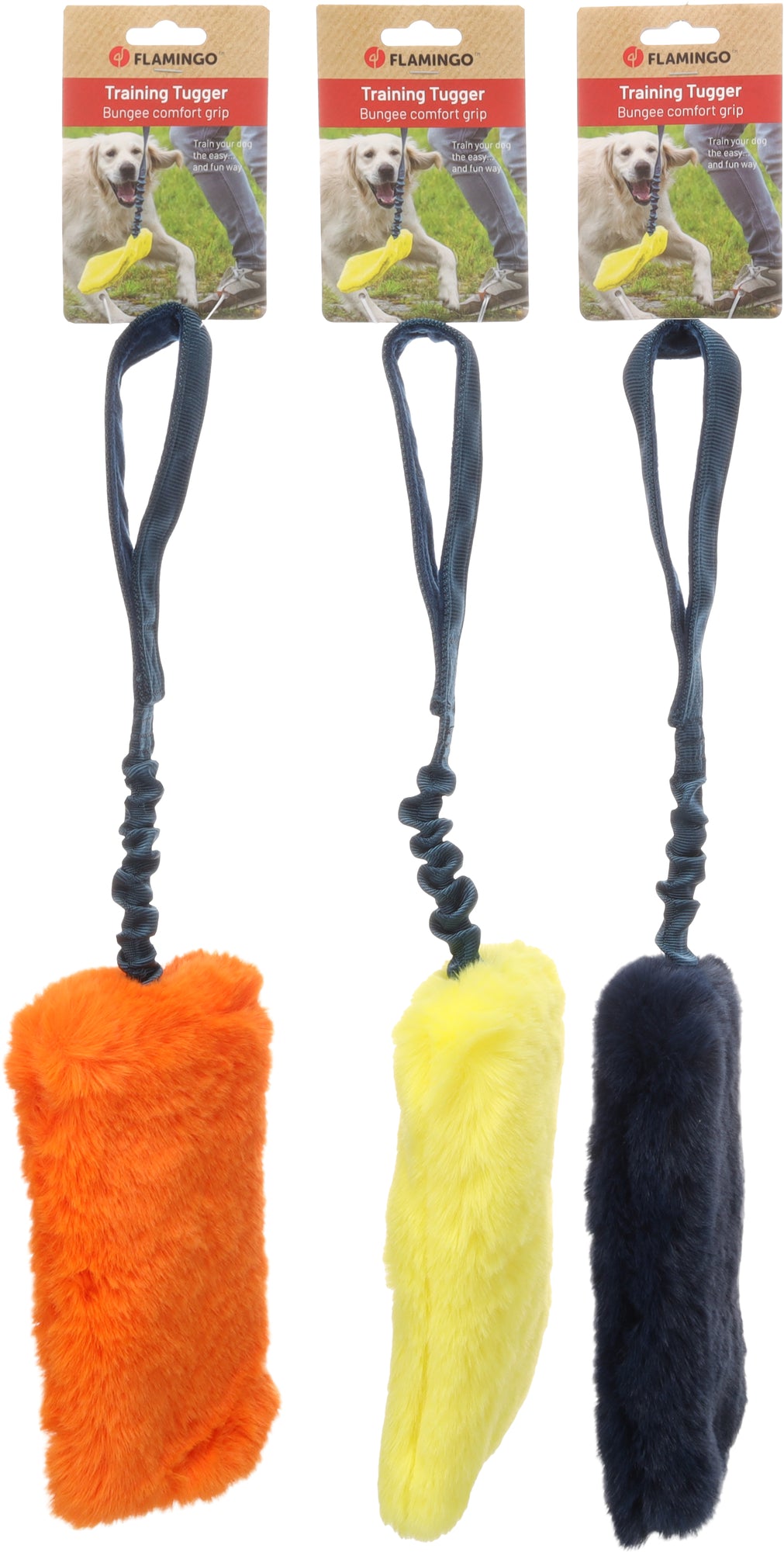 Lodër tërheqëse për qen, Fauxtra Chaser Bungee, Plush, 55 x 12 cm, 1 pcs