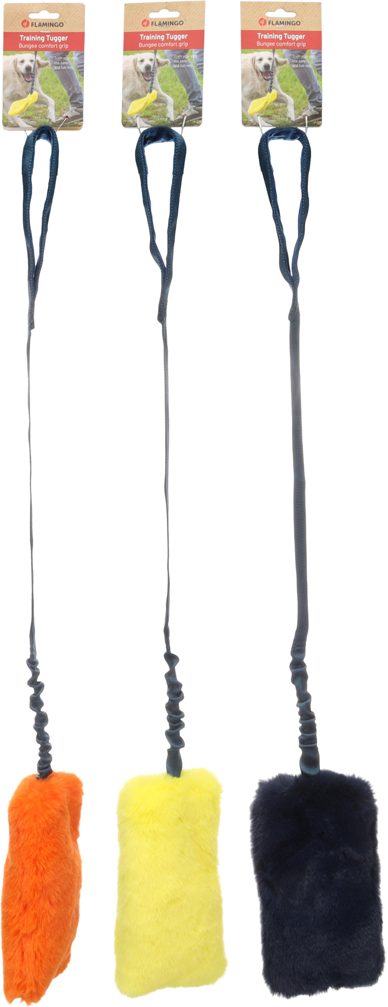 Lodër tërheqëse për qen, Fauxtra Chaser Bungee, Plush, 100 x 12 x 4 cm, 1 pcs