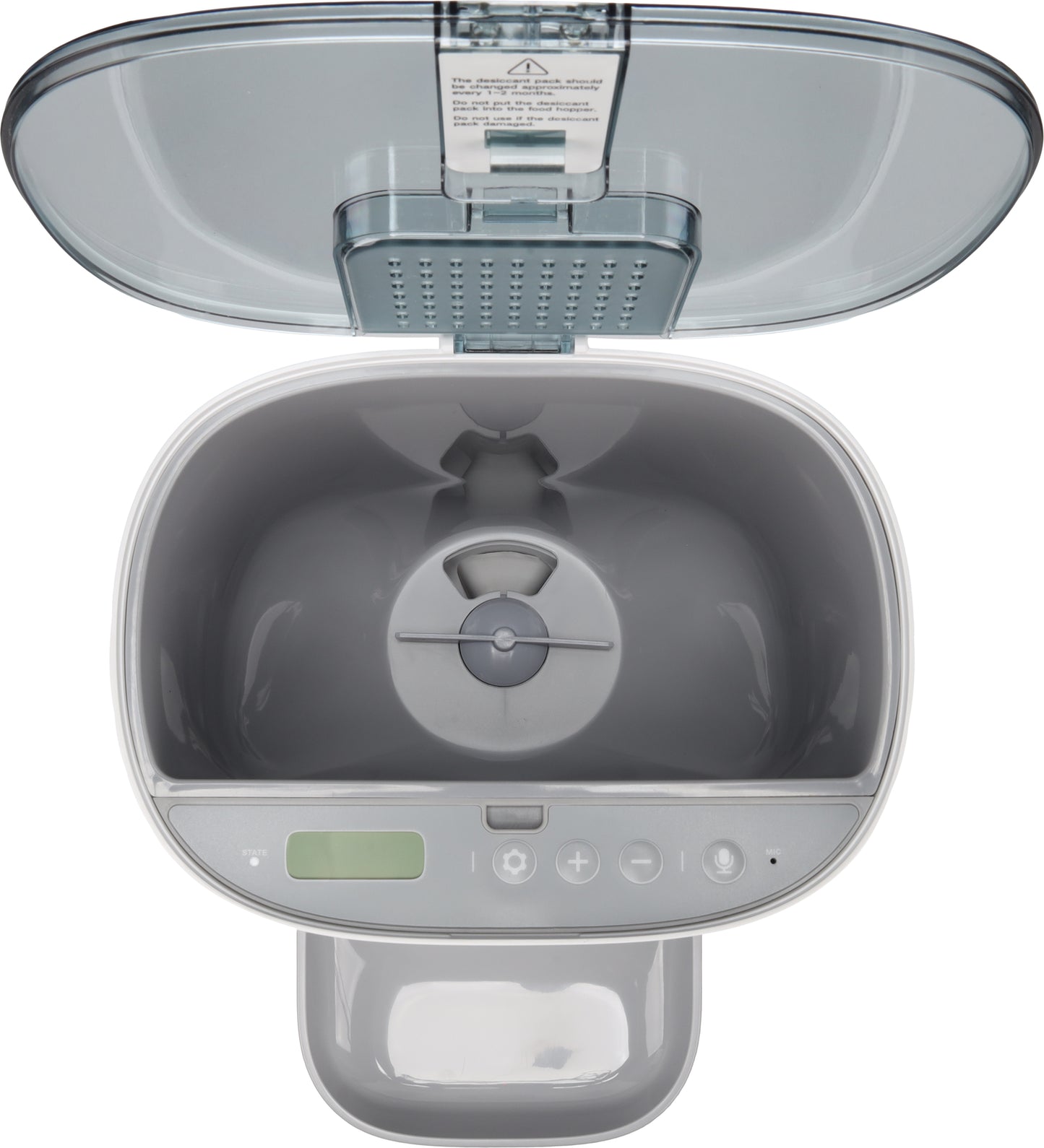 Enë automatike e ushqimit, Food Dispenser Odio White, 4.5 L