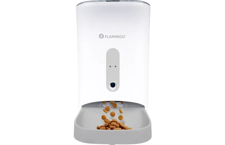 Enë automatike e ushqimit, Food Dispenser Odio White, With Digital Timer and Camera 4.5 L