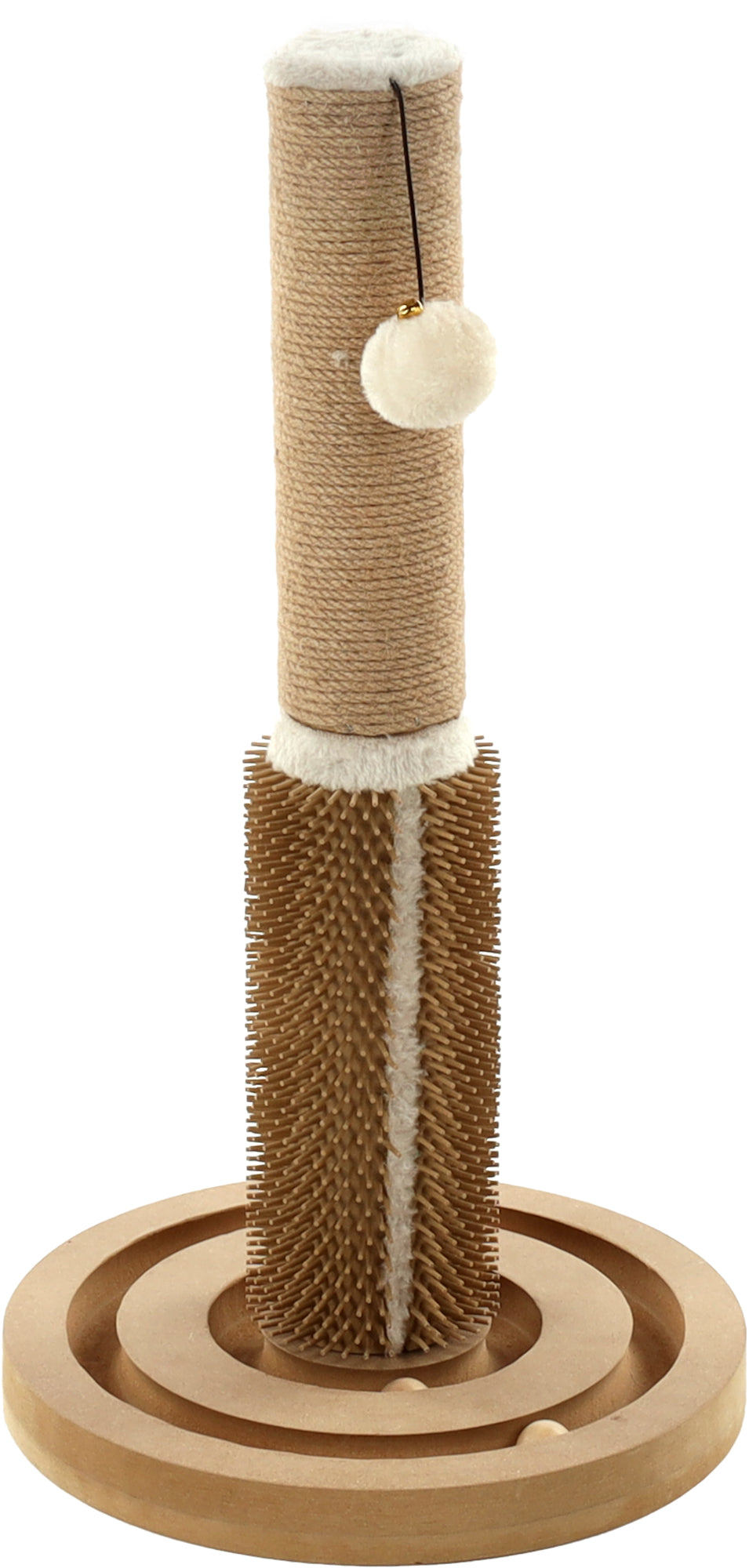 Pemë gërvishëse për mace, Ayla Cream, 29x29x53,5CM