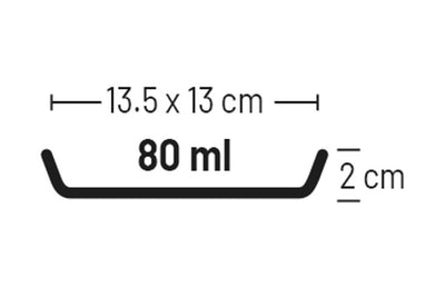 Enë qeramike për mace, Ravi, 80ml, Flamingo