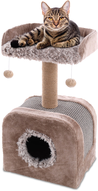 Gërvishëse për mace, Oscar Taupe, 45x33x73,5CM