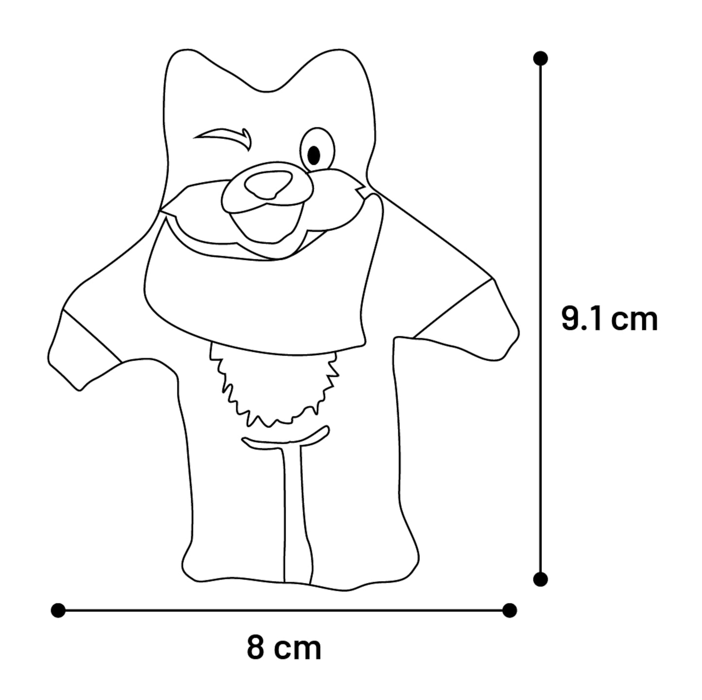 Lodër për mace me catnip, Toy Tigi Tiger, Flamingo, 1 pcs