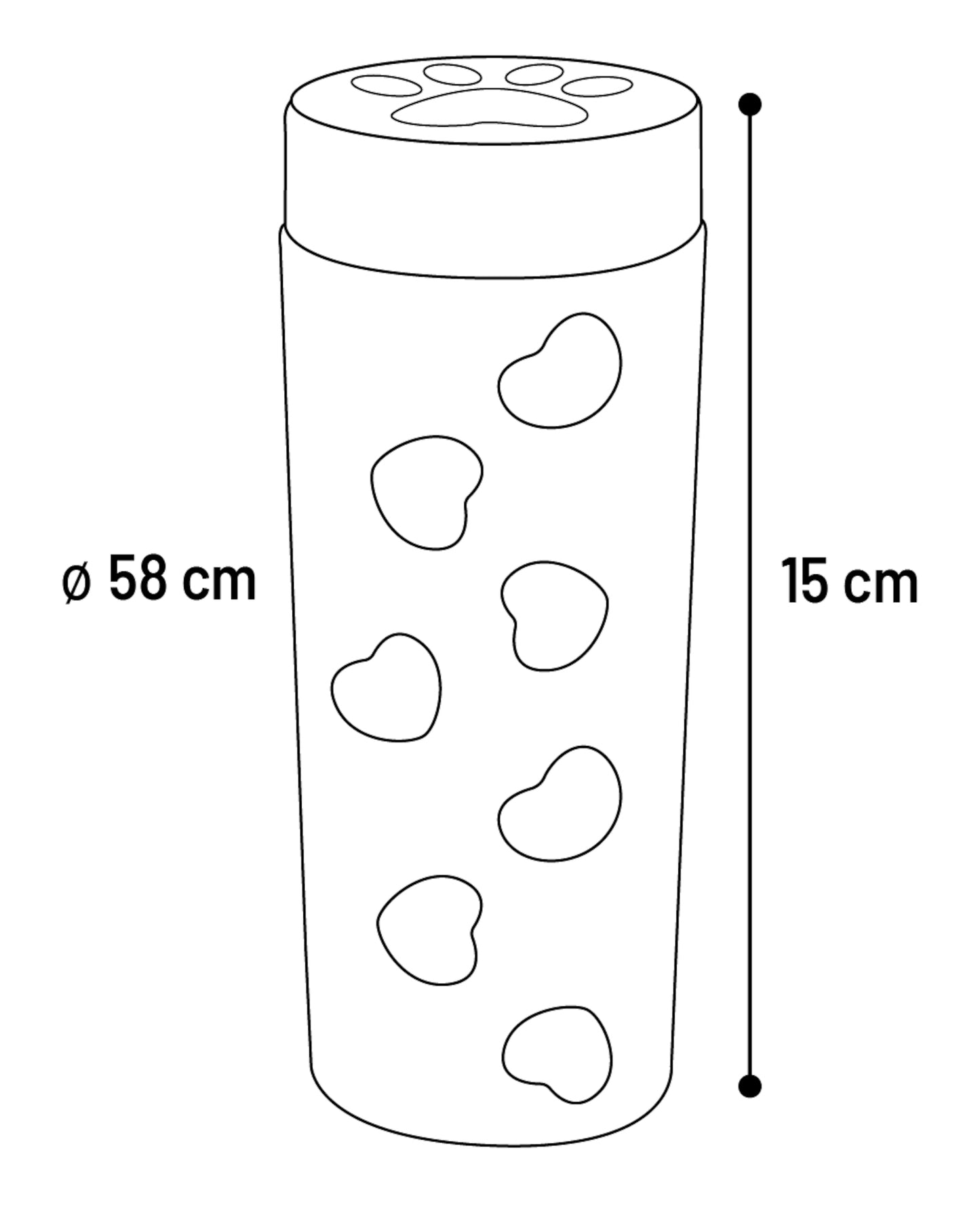 Snack Dispenser, Flamingo.