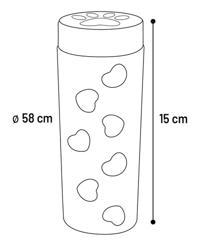 Snack Dispenser, Flamingo.