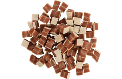 Kubëza pule, Hapki small blocks with chicken, 50 gr.