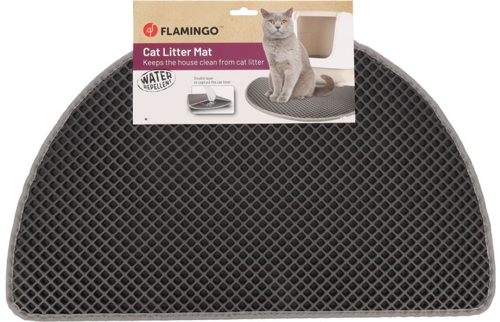 Shtrese për tualet, Litter Tray Mat Matz Black, 65x40