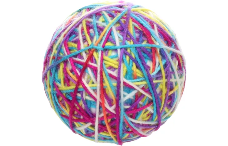 Lodër për mace, Toy Ball, Flamingo, 8 cm