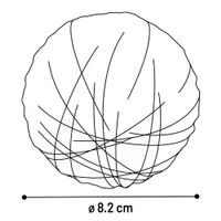 Lodër për mace, Toy Ball, Flamingo, 8.2 cm