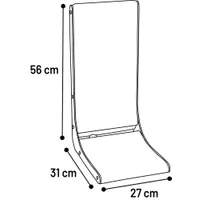 Lodër grithëse për mace, Toy Hugo, 27x31x56CM flamingo