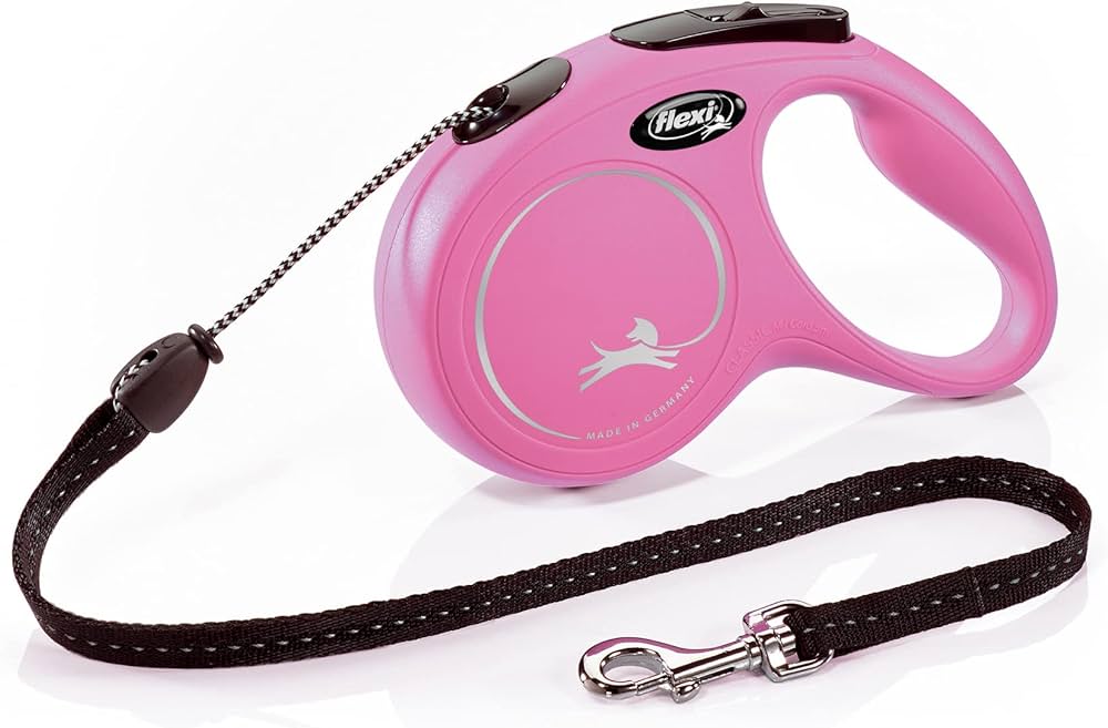 Litar Flexi New Classic, Small Cord 5 metër, Pink