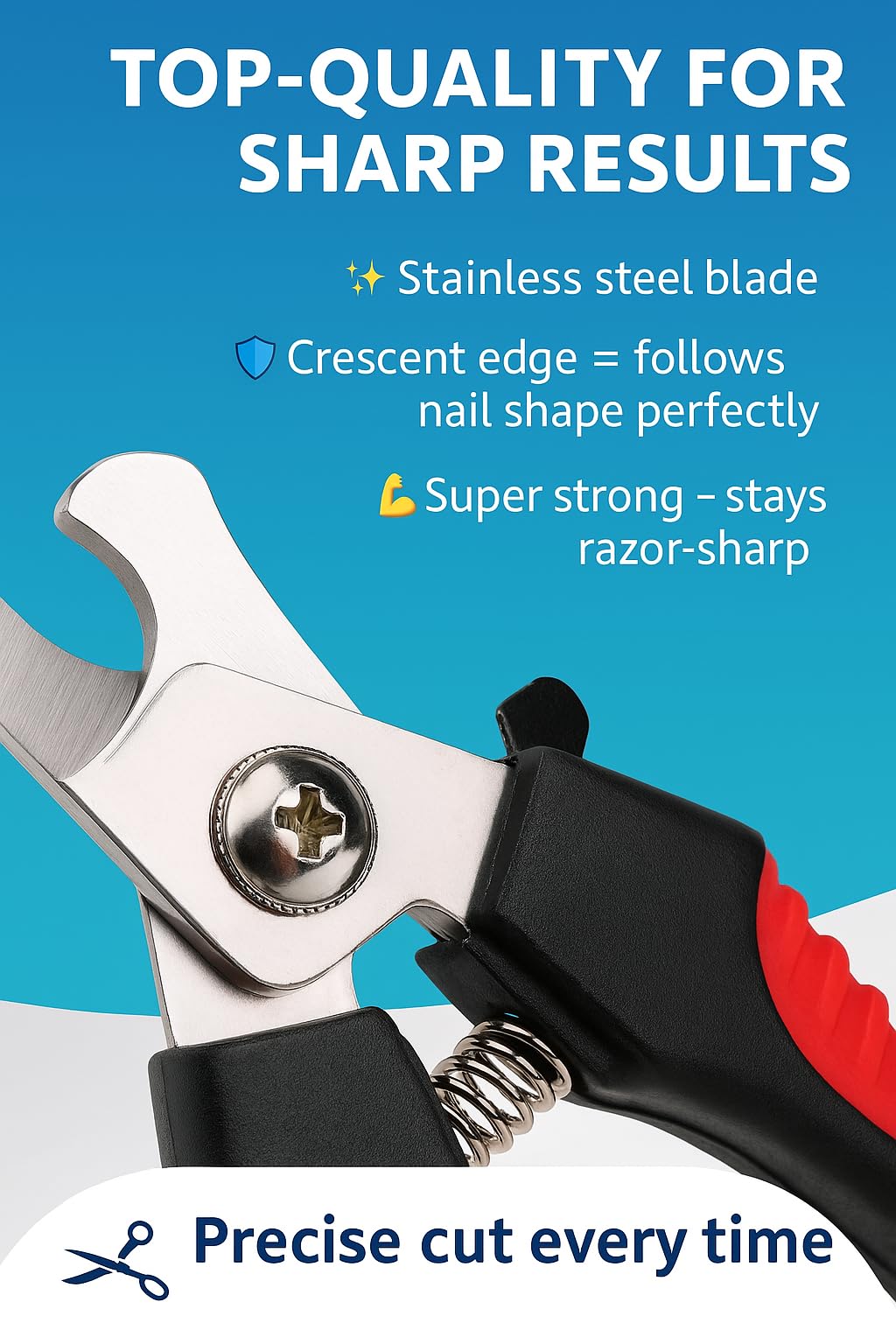 Prerëse e thonjëve për qen dhe mace, Nail Clipper Knippie, Flamingo