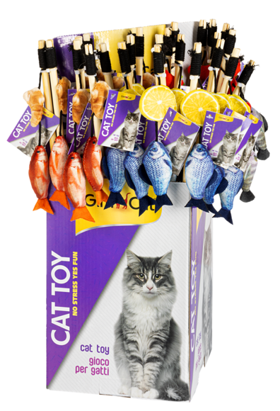 Gimcat, Shkop me peshk për mace, me catnip, 1 copë