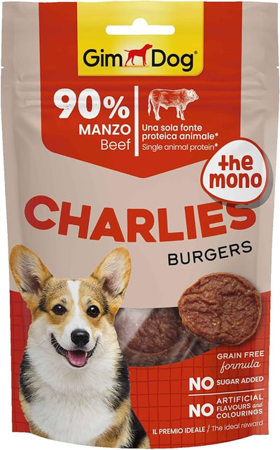 Shërblim për Qen, GimDog Mono Burgers viçi 70g