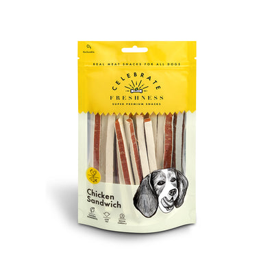Shpërblime për Qen, Chicken Sandwich, Celebrate Freshness, 100 gr