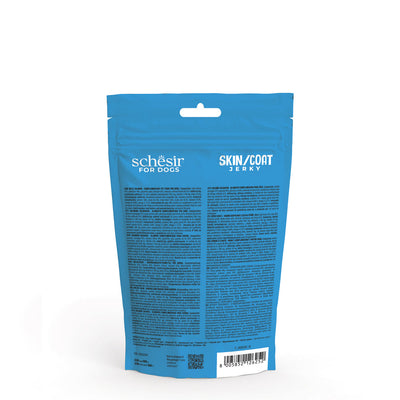 Shpërblime për qen, Wild Salmon, Jerky, Grain Free, Schesir, 115 gr.