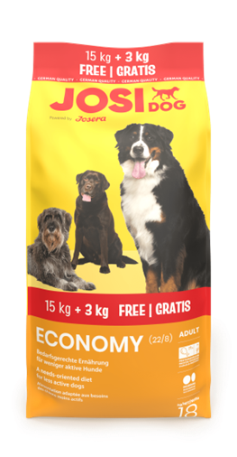 Ushqim per Qen, Josi Dog Economy 15 + 3 kg Gratis