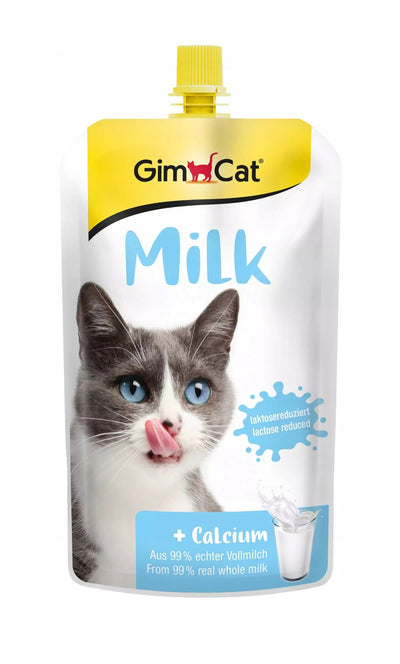 Shpërblim për mace në formë qumështi, Latte GimCat, 200 gr.