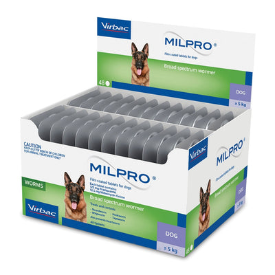 Virbac Milpro - Antiparazitar për qen të rritur