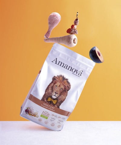 Ushqim për mace, Amanova Adult Cat, Exquisite Chicken, 1.5 kg