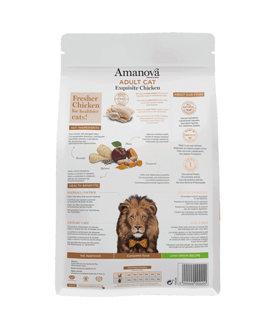 Ushqim për mace, Amanova Adult Cat, Exquisite Chicken, 1.5 kg
