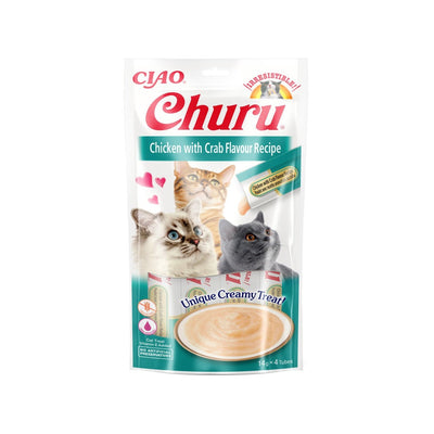 Shpërblime të lëngëshme Churu, Chicken & Crab