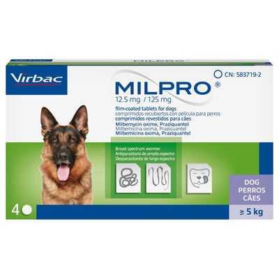 Virbac Milpro - Antiparazitar për qen të rritur