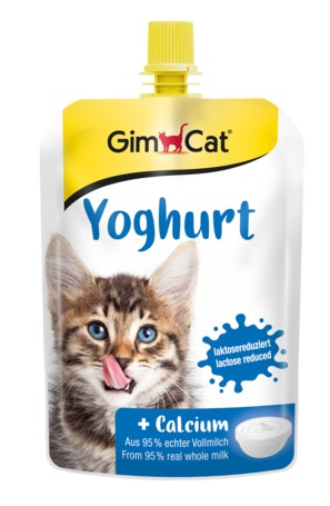 Shpërblim për mace në formë jogurti, Yoghurt GimCat, 150 gr.