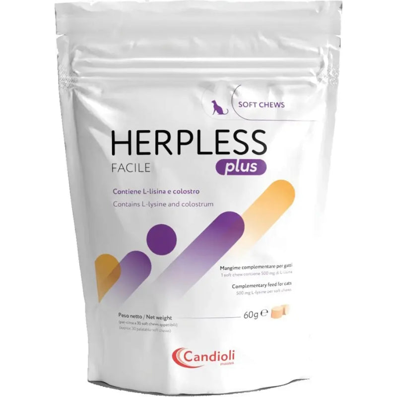Herpless Plus Facile, Mace, 30 soft chews.