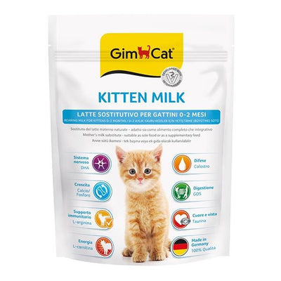 Qumësht pluhur për kotele, GimCat Kitten Milk 200 g