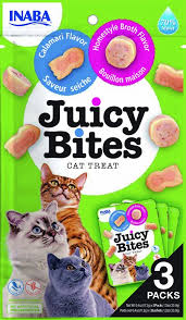 Juicy Bites, Calamari & Homestyle Broth Flavor, 3 packs