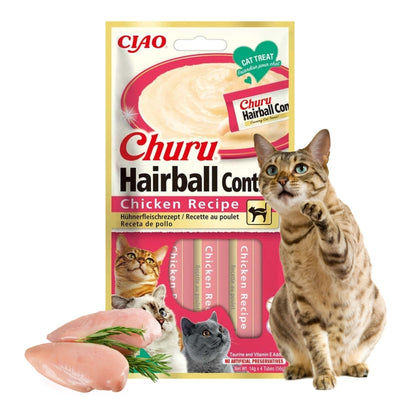 Shpërblime të lëngëshme Churu, Chicken, Hairball