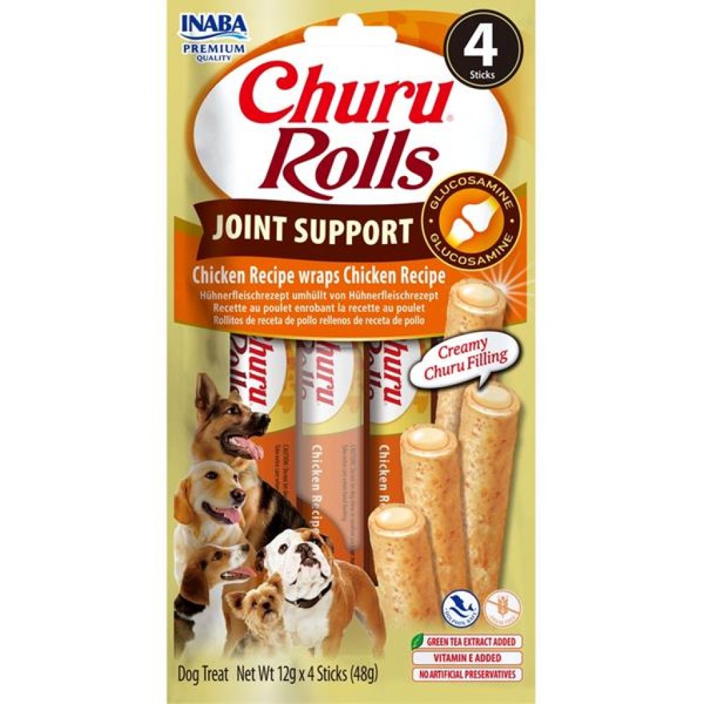 Shpërblime për qen, Churu Rolls, Joint Support, 12gr x 4 sticks