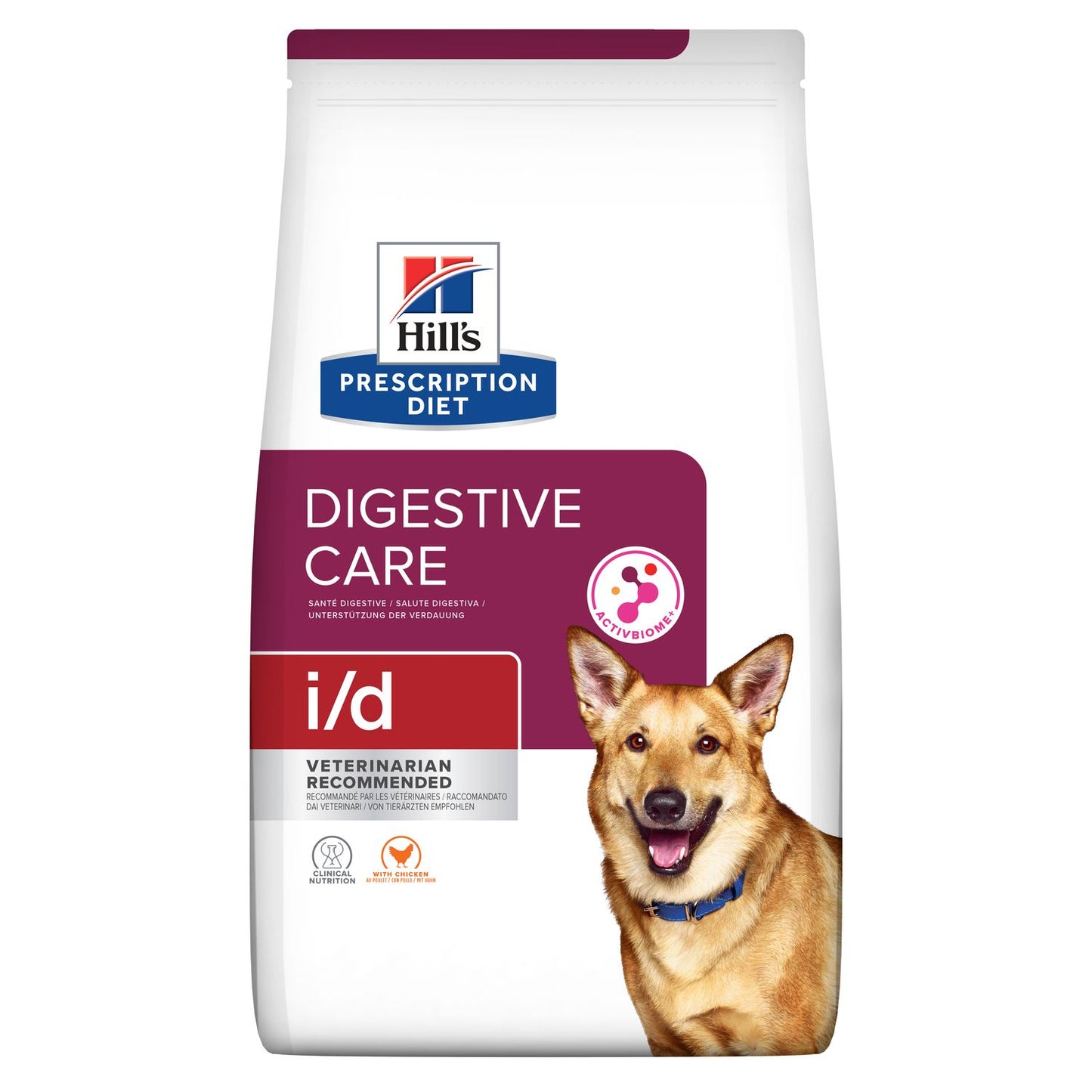 Ushqim mjekësor për kujdes të traktit Gastrointestinal, I/D Hill's.