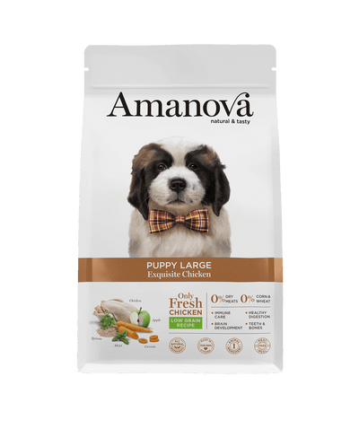 Ushqim për këlysh, Amanova Puppy Large Breed, 12 kg