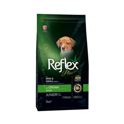 Ushqim për këlyshë, Reflex Plus mini&small, me pulë, 3 kg