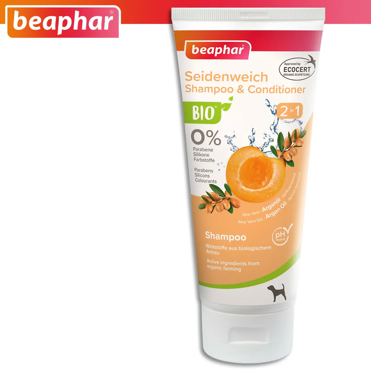 Shampo & kondicioner 2 in1, Beapharm 200 ml
