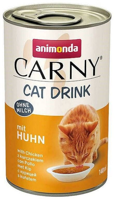 Supë për mace, me pulë, Carny Drink, 140 ml.