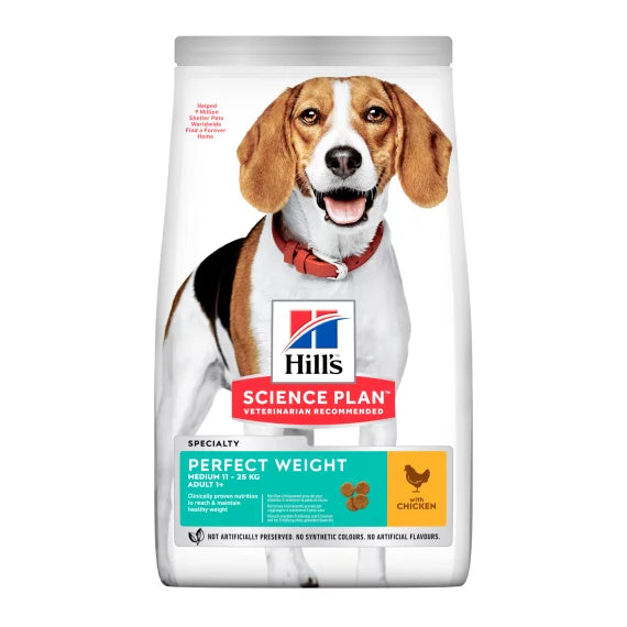 Hill's Science Plan Medium Perfect Weight, 12 kg