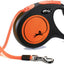 Litar për qen, Flexi M  Neon Orange, Tape, 5m.